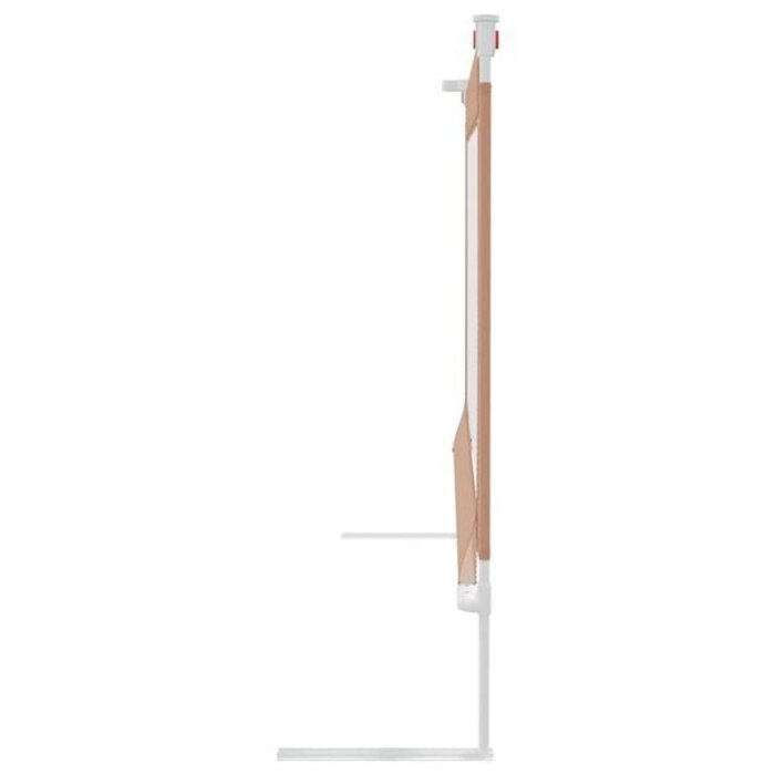 Kleinkind-Bettschutzgitter 200x25 cm Stoff Taupe – Sicherheit für Ihr Kind