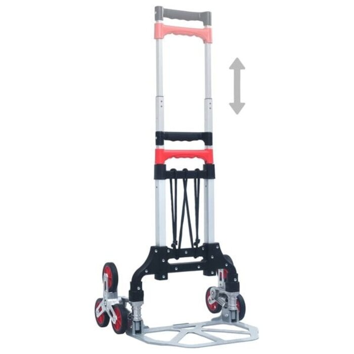 Klappbare Treppenkarre 70 kg Aluminium - jetzt bis zu 35% günstiger!