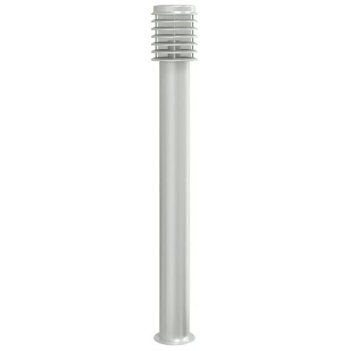 Garten Stehleuchte 110 cm Edelstahl Silber - bis zu 35% Rabatt sichern!