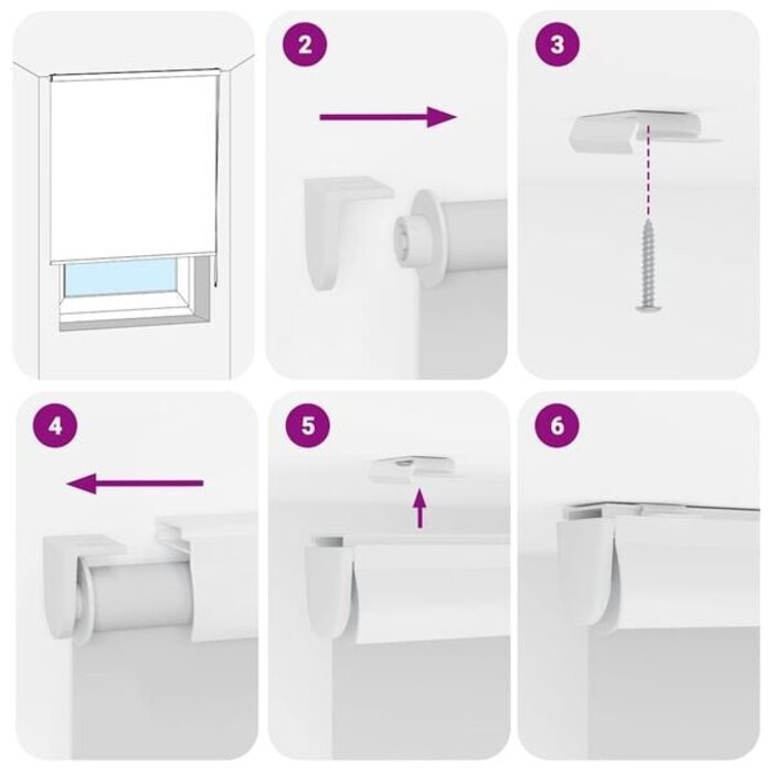 vidaXL Duschrollo mit Kassette 160x240 cm Stoffbreite 156 cm PEVA Wasserdicht Platzsparend