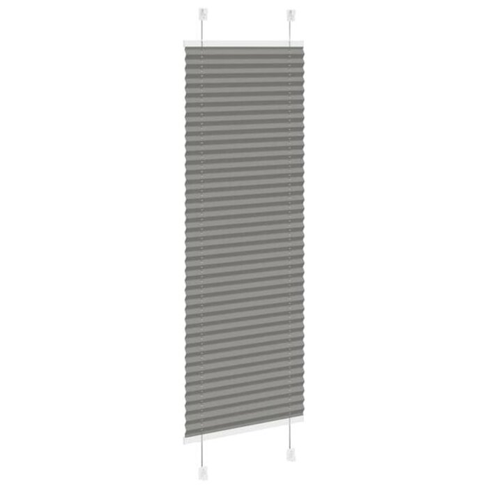 Faltplissee Anthrazit 45x100 cm - Outlet-Deal: Bis zu 35% Rabatt sichern!