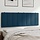 Kopfpolster 140 cm Samt Blau für Bett - Outlet-Deal bis zu 35% reduziert!