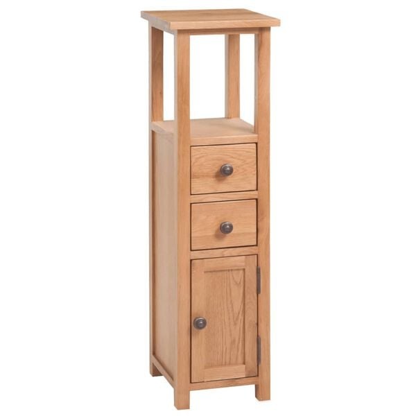 Massiver Eichen-Eckschrank Braun 26x26x94 cm - Jetzt bis zu 35% günstiger!