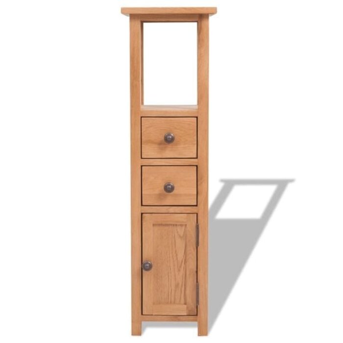 Massiver Eichen-Eckschrank Braun 26x26x94 cm - Jetzt bis zu 35% günstiger!