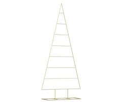 Weihnachtsbaum Deko Metall Schwarz 210 cm Stahl
