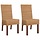 Rattan Esszimmerstühle Natur (4er-Set) - Bis zu 35% Outlet-Rabatt