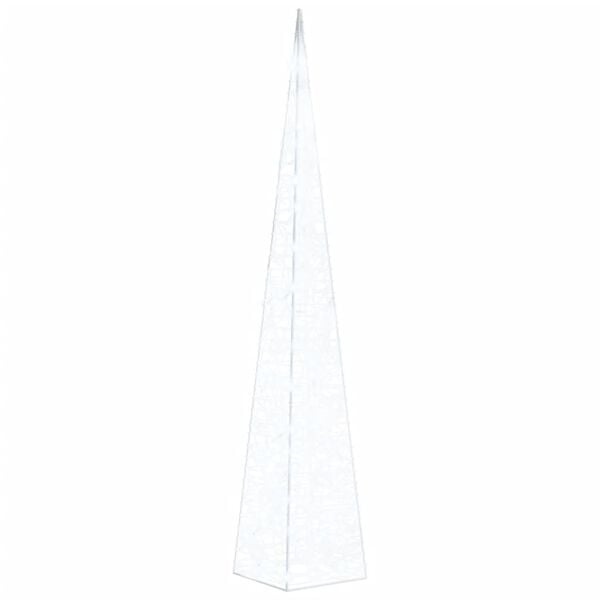 LED Lichtkegel Dekoration 120 cm Acryl Kaltweiß | Bis zu 35.0% Outlet-Rabatt