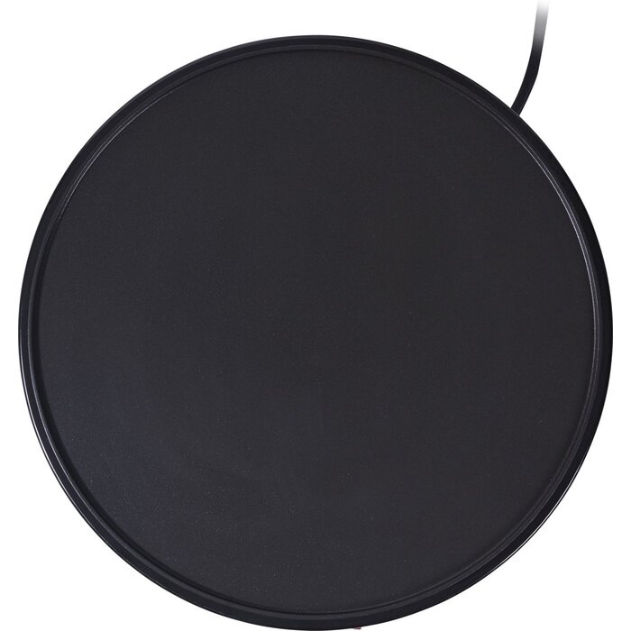 Pfannen- und Crêpe-Maker, 1200W, 30cm Durchmesser, Schwarz