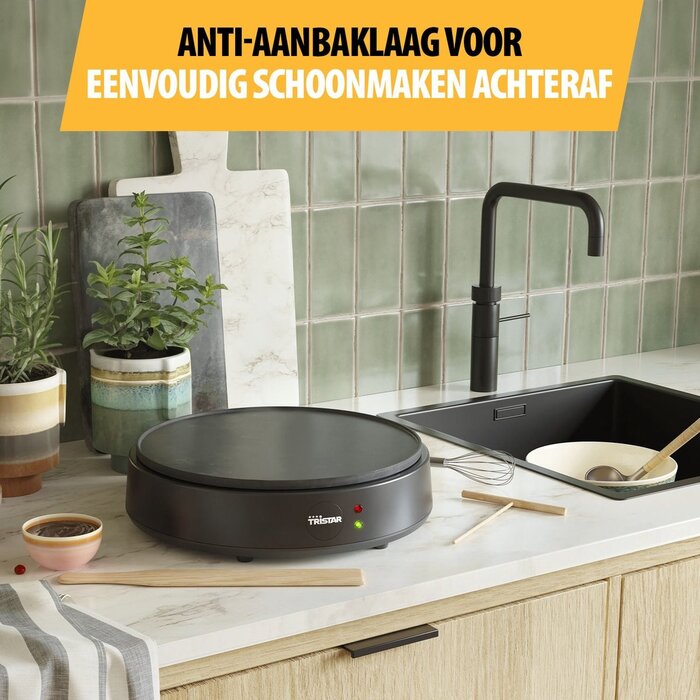 Pfannen- & Crêpe-Maker, 1200W, 30cm Ø - Jetzt bis zu 35% günstiger!