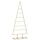Moderner Metall-Weihnachtsbaum 125 cm Schwarz - Sparen Sie bis zu 35%!