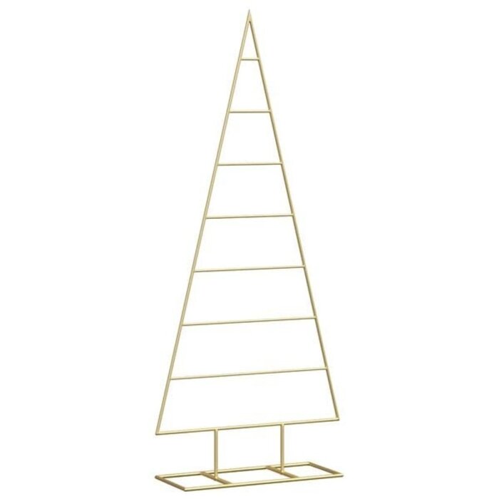 vidaXL Weihnachtsbaum Dekoration 125 cm Schwarz Metall - Outlet Artikel