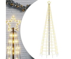 LED Weihnachtsbaum mit Sternenspitze 570 LEDs Warmweiß 300 cm – Outlet