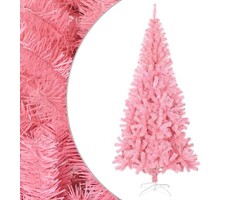 Künstlicher Weihnachtsbaum mit Ständer 180 cm PVC Rosa