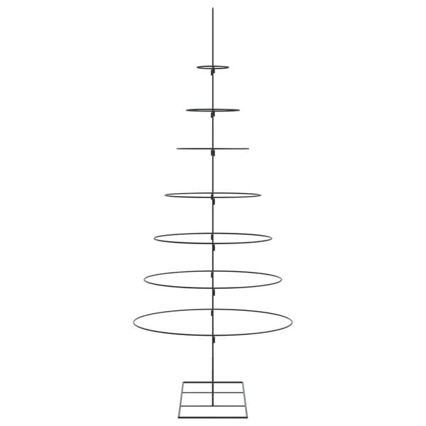 Eleganter Metall-Weihnachtsbaum Schwarz 210cm - Jetzt bis zu 35% reduziert!