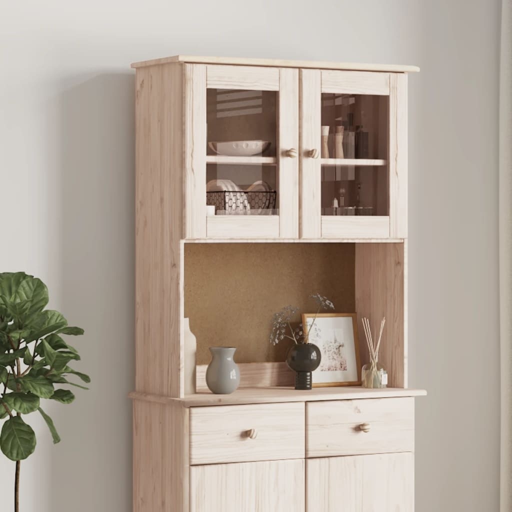 Aufsatzschrank ALTA aus Massiv Kiefernholz - Jetzt bis zu 35% reduziert!