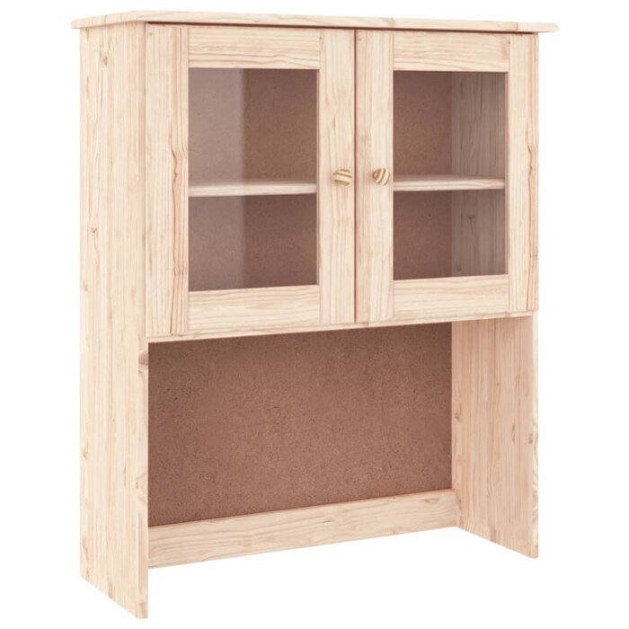 Aufsatzschrank ALTA Kiefer Massivholz 77x30x92 cm – Outlet