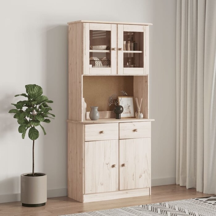 Aufsatzschrank ALTA aus Massiv Kiefernholz - Jetzt bis zu 35% reduziert!