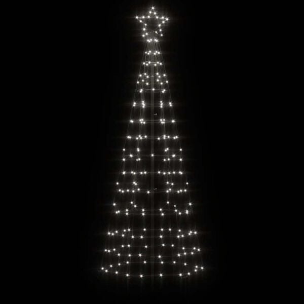 LED Weihnachtsbaum 180cm Kaltweiß mit Erdspießen - Bis zu 35% Rabatt!