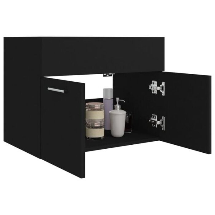 Eleganter Waschbeckenunterschrank Schwarz - Jetzt bis zu 30% günstiger!