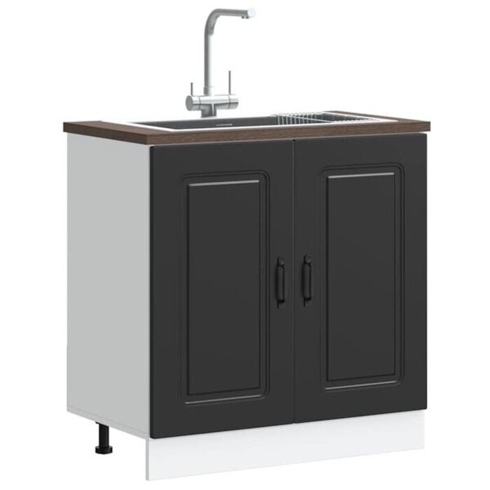 Schwarzer Küchenunterschrank 80cm - Bis zu 30% Rabatt sichern!