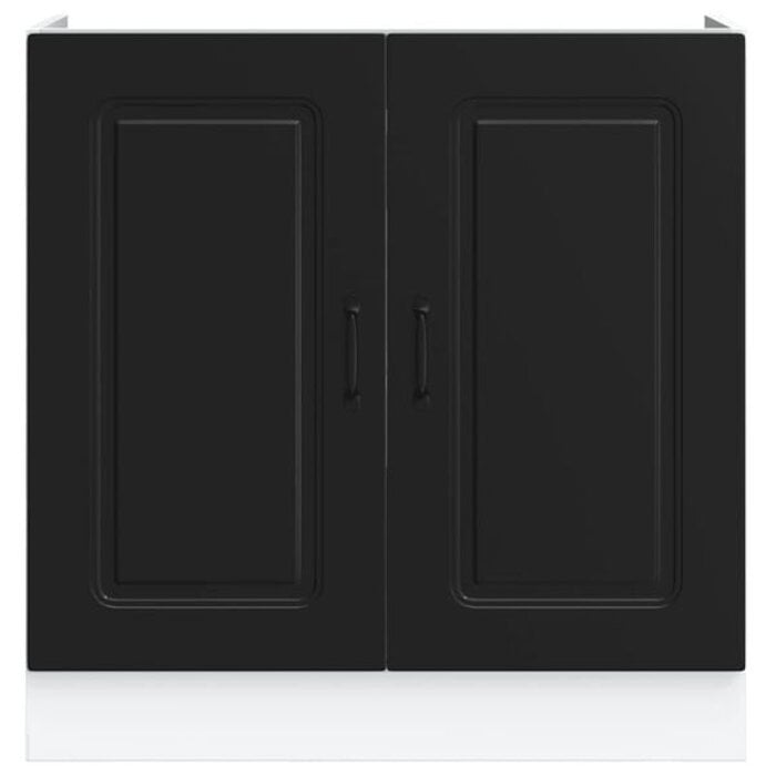 Schwarzer Küchenunterschrank 80cm - Bis zu 30% Rabatt sichern!