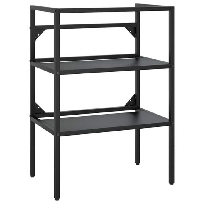 Waschbeckenunterschrank Schwarz 59x38x83 cm - Jetzt bis zu 30% sparen!
