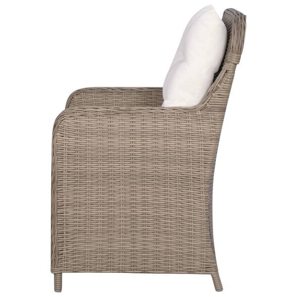 Gartenstühle 2er Set mit Kissen, Poly Rattan - Bis zu 35% Rabatt!