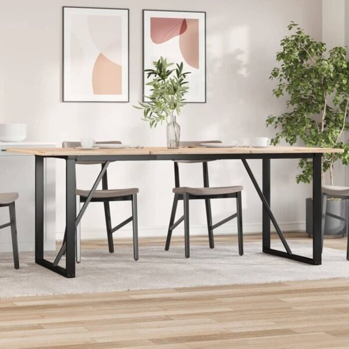 Robuste Gusseisen O-Form Tischbeine für DIY-Tische - bis zu 35% sparen!