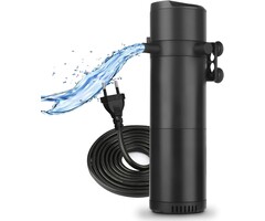 Aquarium Innenfilter (50-200L) mit 12W & Luftfunktion - Bis zu 35% Rabatt!
