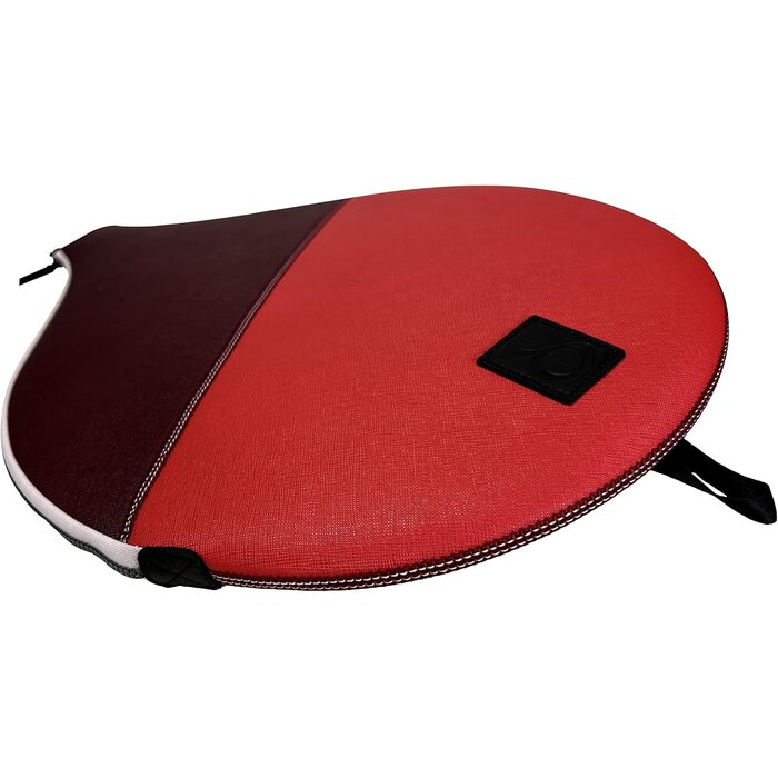 Tennisschläger Hülle, Wasserdichtes Neopren, Rot/Kirsche, 51x31cm