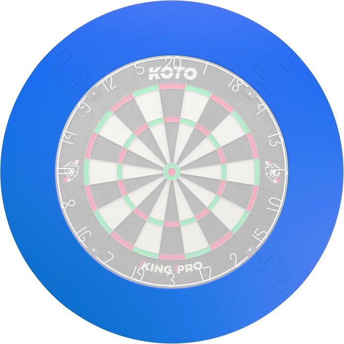 Dart Surround EVA 4-teilig Schwarz - Wandschutz für Dartscheiben - Bis zu 30% Rabatt