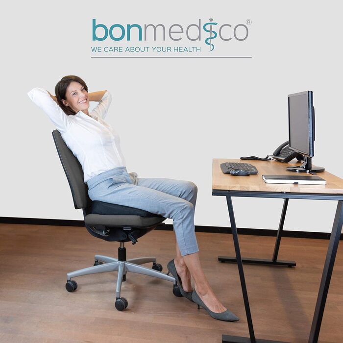 Ergonomisches Visco-Keilkissen Schwarz - Bis zu 30% Outlet-Rabatt!
