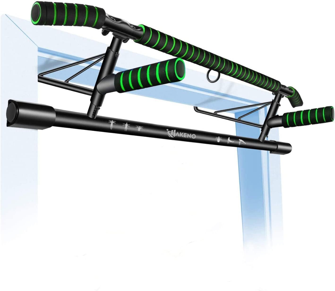 Türreckstange ohne Bohren | Belastbar 200kg | Inkl. Loop Trainer | Bis zu 30% Rabatt
