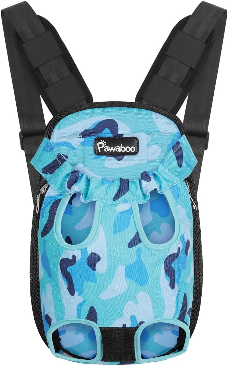 Große Hundetragetasche Blau Camouflage - Bis zu 35% Rabatt sichern!