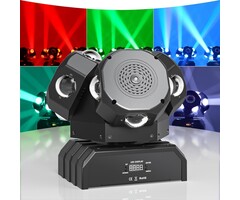 DMX512 LED Bühnenlicht 180W RGBW Strobe Scheinwerfer für DJs, Bars, Partykeller, Clubs