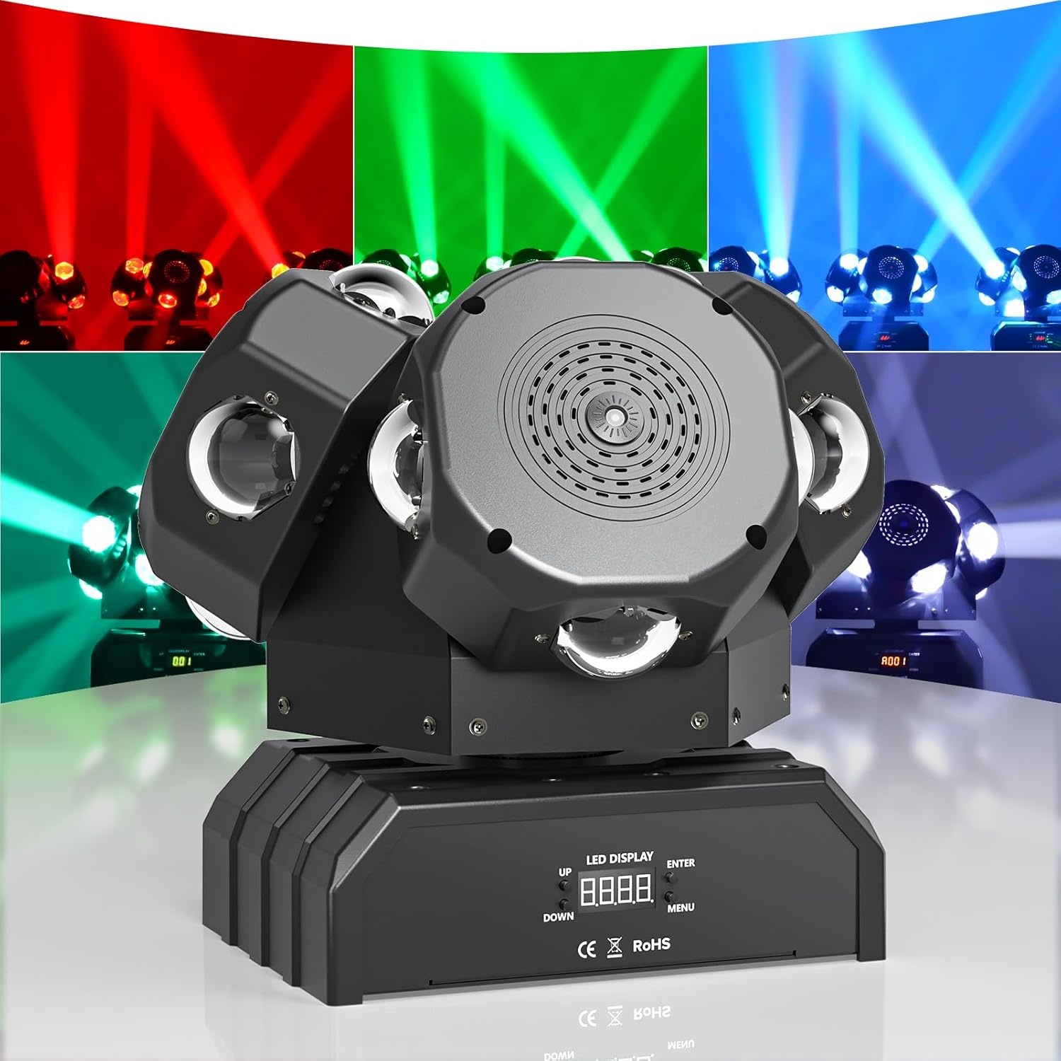DMX512 LED Bühnenlicht 180W RGBW Strobe für DJs & Party - Bis zu 30% Rabatt!