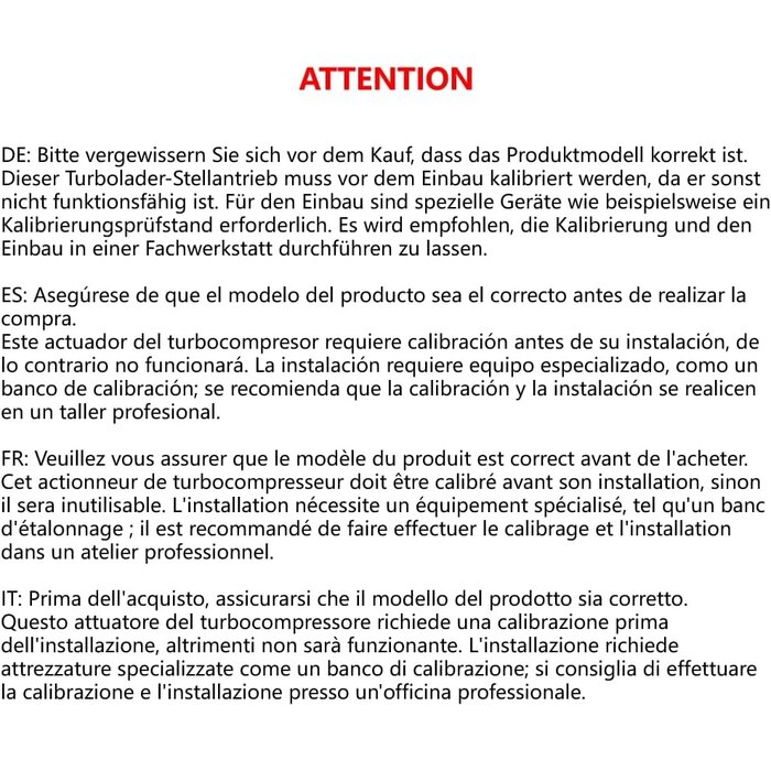 Elektrischer Antrieb Turbo G-001 Schwarz