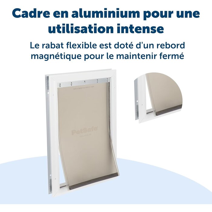 Robuste Aluminium-Haustiertür L | Wetterfest & Einfach | Bis zu 30% Rabatt