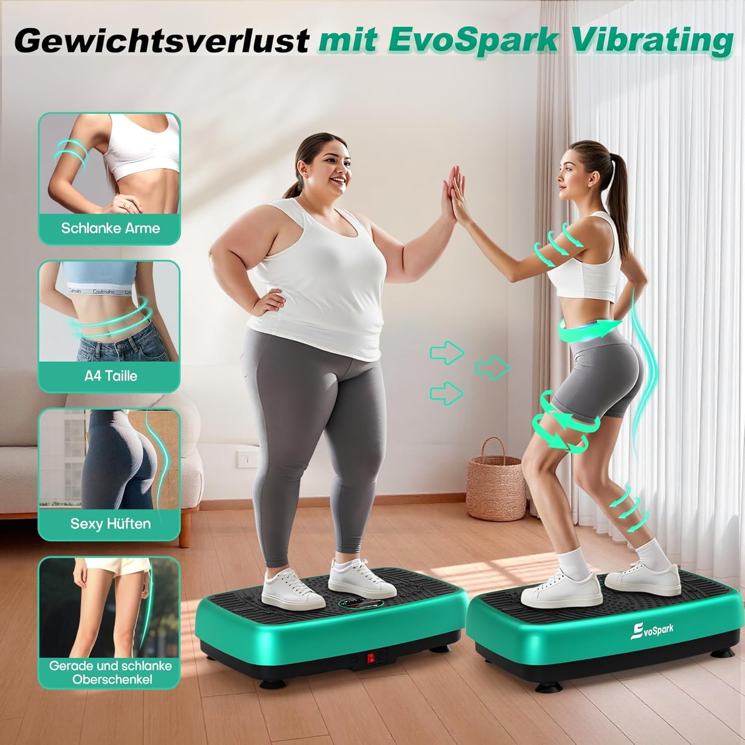 Vibrationsplatte: Effektives Ganzkörpertraining bis zu 35% günstiger!