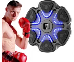 Smarte Musik-Boxmaschine mit Bluetooth und LED-Beleuchtung, Wandmontage, Home Workout Punching Equipment