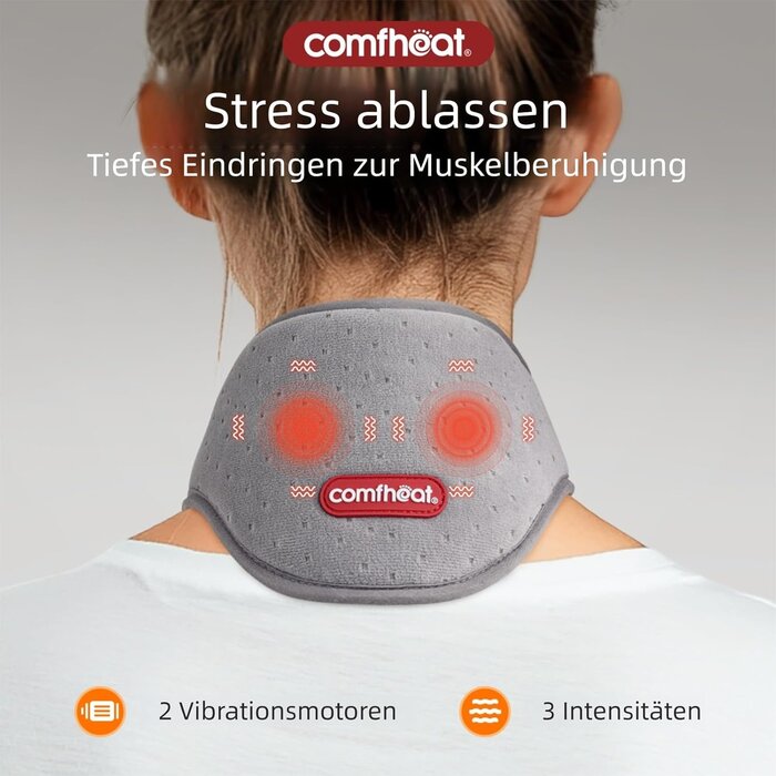 USB Nackenheizkissen: Linderung bei Schmerzen & Verspannungen - bis zu 30% reduziert!