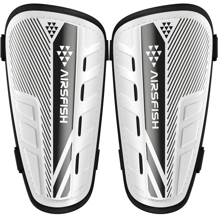 Fußball Schienbeinschoner Kinder mit Knöchelschutz - CE-zertifiziert | PP, Samt, EVA | Paar