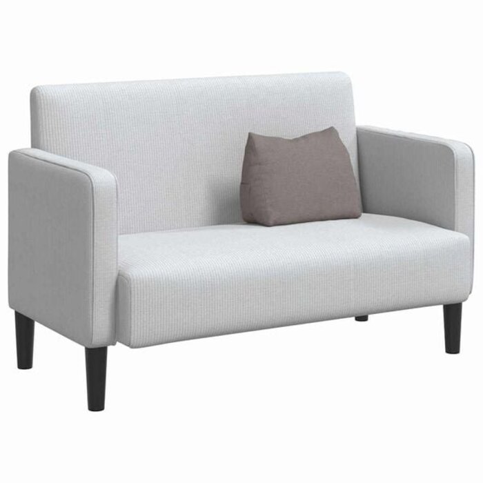 vidaXL Rückenkissen Taupe 45x20x35 cm Stoff