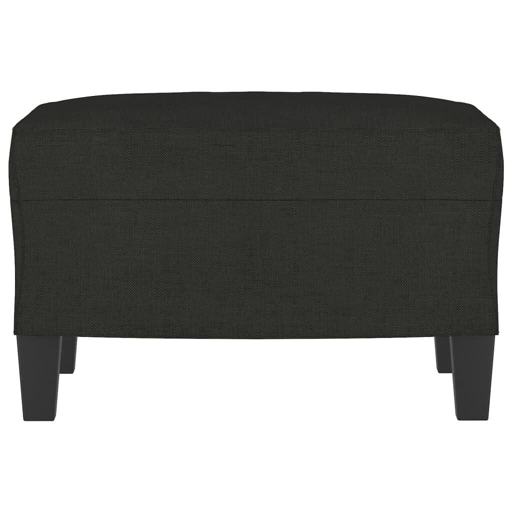 Fußhocker 60x50x41 cm Schwarz Stoff - Jetzt bis zu 35% reduziert!