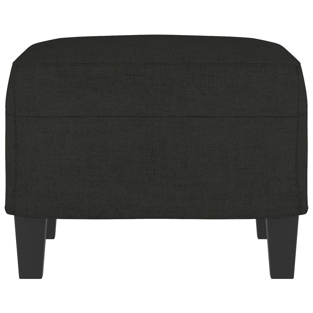 Fußhocker 60x50x41 cm Schwarz Stoff - Jetzt bis zu 35% reduziert!