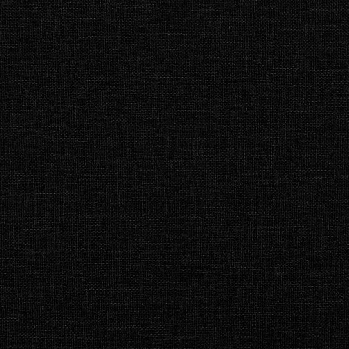 Fußhocker 60x50x41 cm Stoff Schwarz - Outlet-Ware