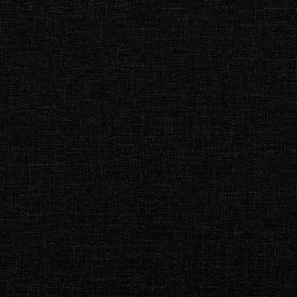 Fußhocker 60x50x41 cm Schwarz Stoff - Jetzt bis zu 35% reduziert!