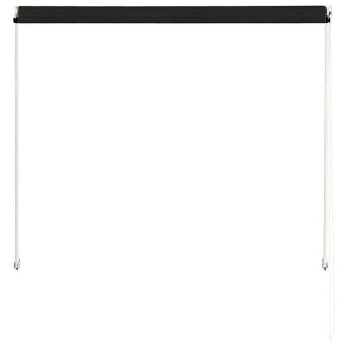 Einziehbare Markise 100x150 cm Anthrazit - Robuster Stahlrahmen, Wasserdicht & UV-beständig