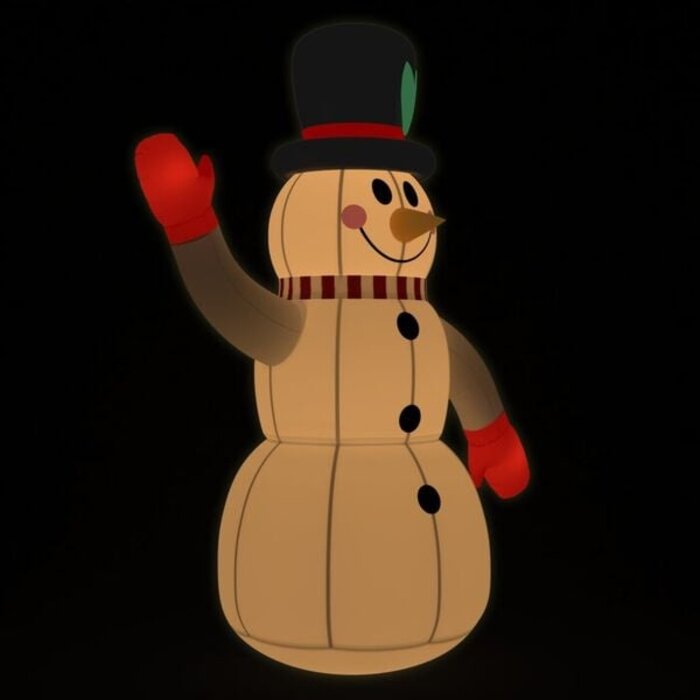 Aufblasbarer LED Schneemann, 120cm - Jetzt bis zu 35% Outlet Rabatt sichern!
