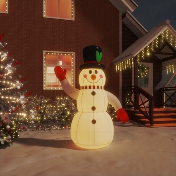 Aufblasbarer LED Schneemann, 120cm - Jetzt bis zu 35% Outlet Rabatt sichern!
